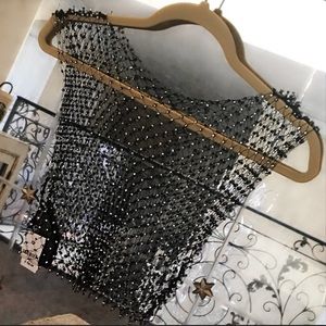 LF Store crystal studded top! Double as costume!